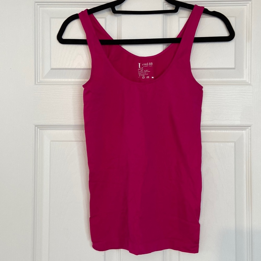Magenta tank top